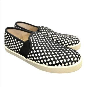 𝅺vince Blair Slip On Sneaker Checkered Pattern, 6